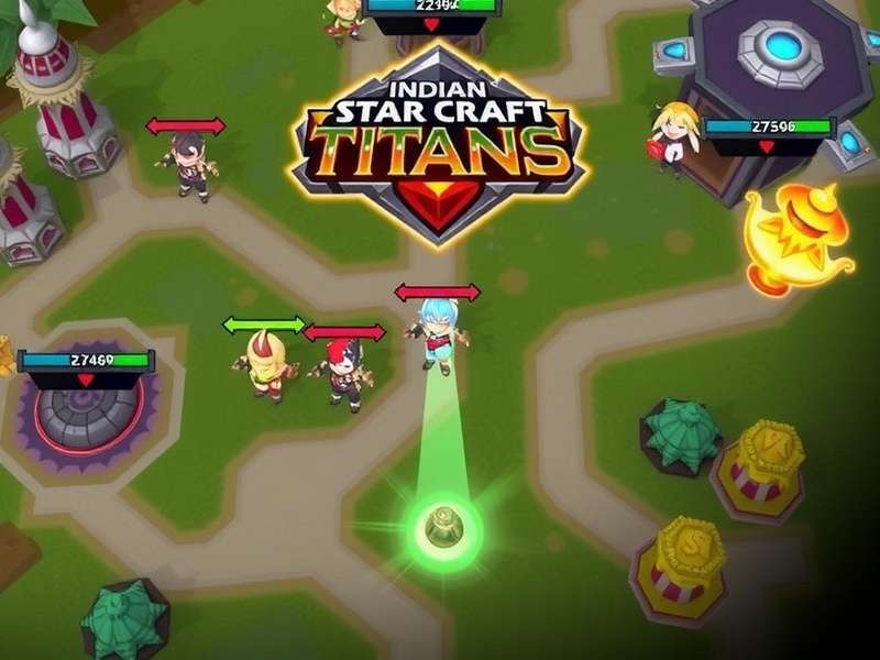 Indian Star Craft Titans Game Screenshot