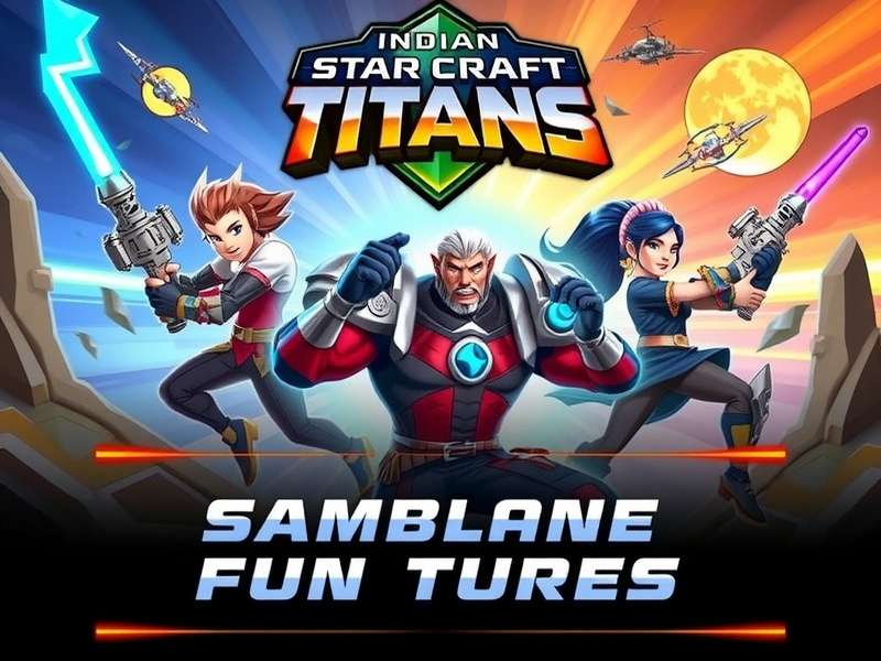 Indian Star Craft Titans Tournament Poster